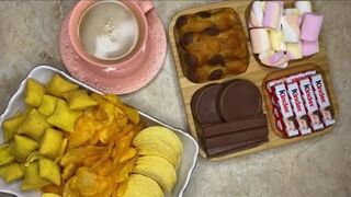 Best Filling Platter with Sweets and chocolat Compilations tiktok 2023 #asmr #chocolate #shorts