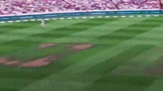1st ball 4 in ashes