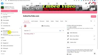 How To Change Settings Default Tab Buy and Sell To Discussion on FB Group Share YouTube Video