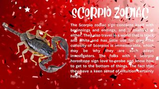 SCORPIO ZODIAC