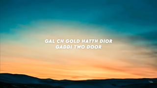 Dior new Punjabi song by shubh ... Hit latest