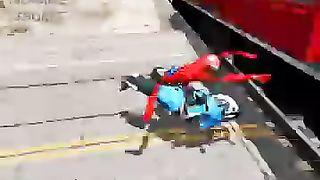 Cars vs Train