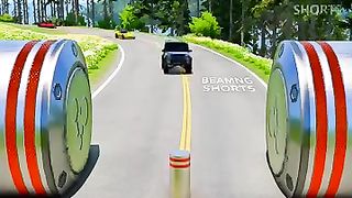 Cars 3 Bollards Crash