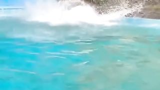 water slide funny fails