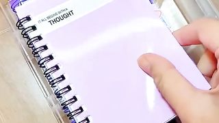 Purple stationary
