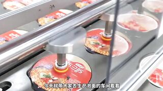 Instant noodles making
