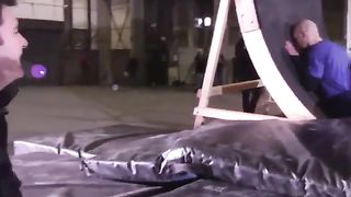 A person who spins rapidly