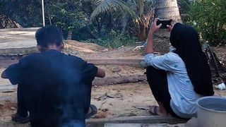 Untung anak ku bisa bantuin aku