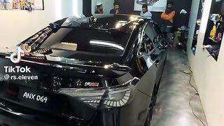 New Honda Civic Little Bit Modified . Black Honda