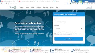ySense.com подробный обзор сайта, отзывы, как заработать, вывод денег