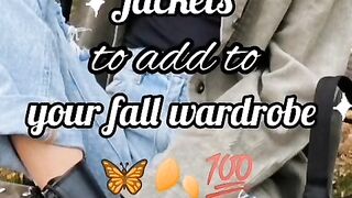 Fall and winter jackets