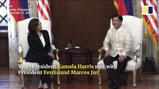 US-Philippine visit reaffirms defence ties, as protesters rally against American militarism
