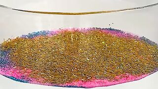 #Shorts Glitter Brush in Water - Say Satisfying 77.mp4