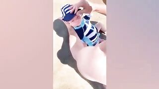 Try not to laugh - Funniest Babies on the Beach