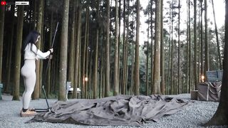 Try to go camping by yourself