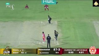 HASSAN ALI Break Peshawar Zalmi Batting