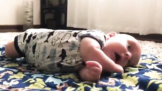 Funny Baby Videos - Joyful Baby Babbles And Cuddles