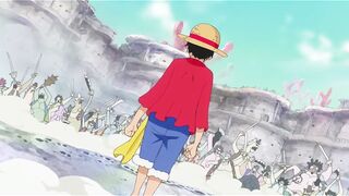 Luffy vs 50 000 fishmen