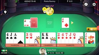 How To Play OSOM Rummy Online - How Play Rummy Online Game - Rummy Game Match Practice #32
