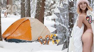 SNOW CAMPING OR WARM CAMPING WITH THIS GIRL