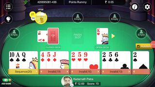 How To Play OSOM Points Rummy Card Game - Rummy Real Cash Game - How Play Rummy in Android #109
