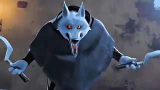 Wolf cartoon