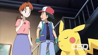Ash and pikachu