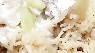 Yummy rice Yummy Rice With Salad #viral#yummy#rice#salad#shortvedio#viral#tasty#trending#love#ricepulao#shorts