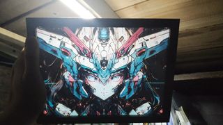 To show you a half-finished mecha girl