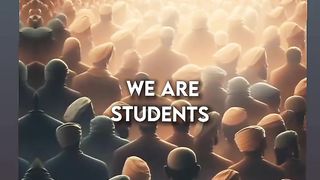 We are students