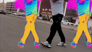 Shuffle dance challenge