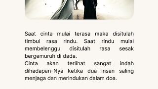 Rasa yg dalam penuh cinta