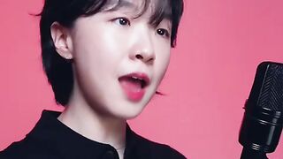 --Cantando _JISOO - 꽃(FLOWER)_ em 6 idiomas _DabinCha _diferentes idiomas _vietnam _korea _hindi _Blackpink