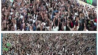 In the Long March of Pakistani Heroes, the number of people has increased to lakhs