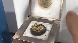 Scrap Gold Melting Process at Ijaz Jewelers