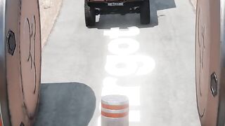 Car Bollard Сrush – BeamNG