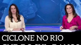 CICLONE NO RIO G. SUL, TRAGÉDIA, NO BRASIL.