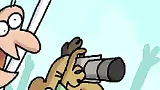 Way to Mars Cartoon