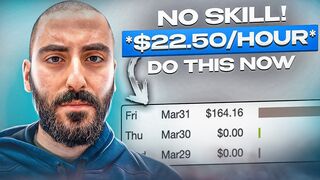 NO-SKILL Method to Earn +$22.50 PER HOUR As a Beginner