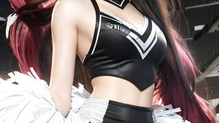 [Ai] art (LOOKBOOK) Cheerleader. Video 2023