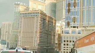 Makkah clock tower view