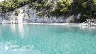 Nature beauty with ocean blue