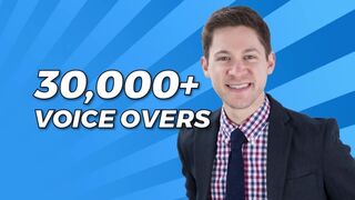 fiverr gig for voice over short time save effort