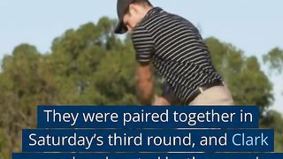 Wyndham Clark got replica of Rickie Fowler's putter #shorts