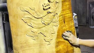 The Beauty of Handmade Wood Carving Art 7