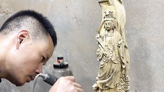 The Beauty of Handmade Wood Carving Art 9