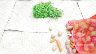 COLORFUL VEGETABLE Soup Recipe _ Grand Vegetables Cutting & Cooking _ Healthy Soup Recipe