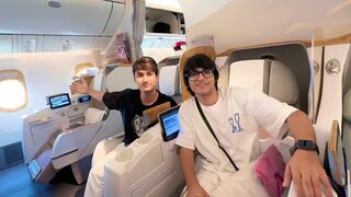My First International Flight ???? Dubai