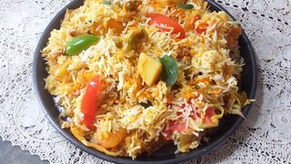 Vegetable biryani recipe