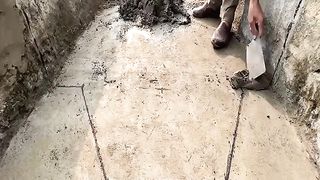 This is a talented engineer who builds a small dam
